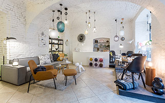 Interiér obchodu a showroomu Design Showroom