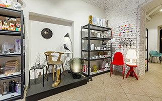 Interiér obchodu a showroomu Design Showroom